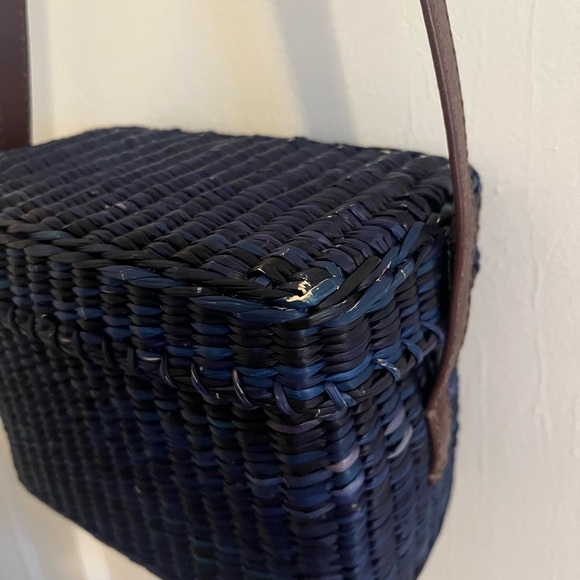 Rachel Comey Straw Lunchbox Purse - Picture 4 of 6